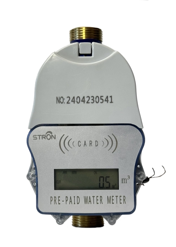 Compteur d'eau froide 0-40 C Compteur d'eau intelligent standard STS avec boulons de connexion 4-M16/8-M16/8-M16/8-M20