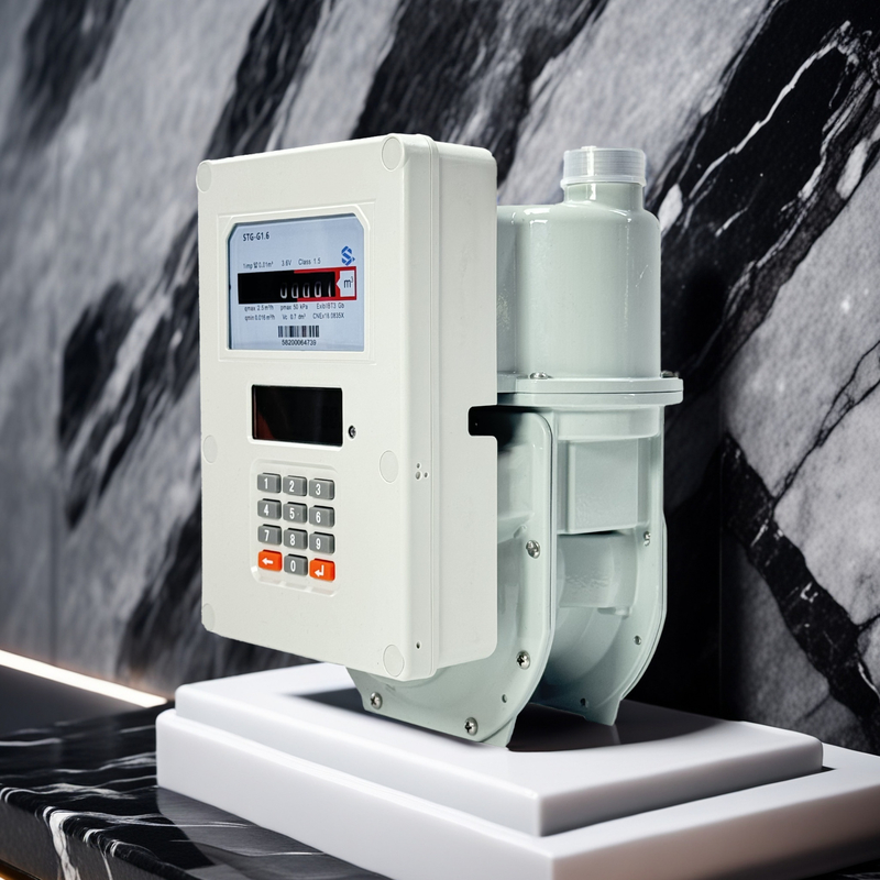 G1.6/G2.5/G4 LORA Communication GPL domestique STS Smart compteur électronique de gaz prépayé