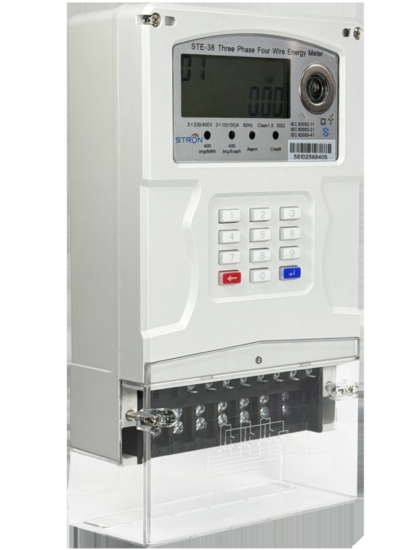 Compteur électrique intelligent 100A Courant maximal Classe 2.0 Précision énergétique pour une mesure précise de l'énergie