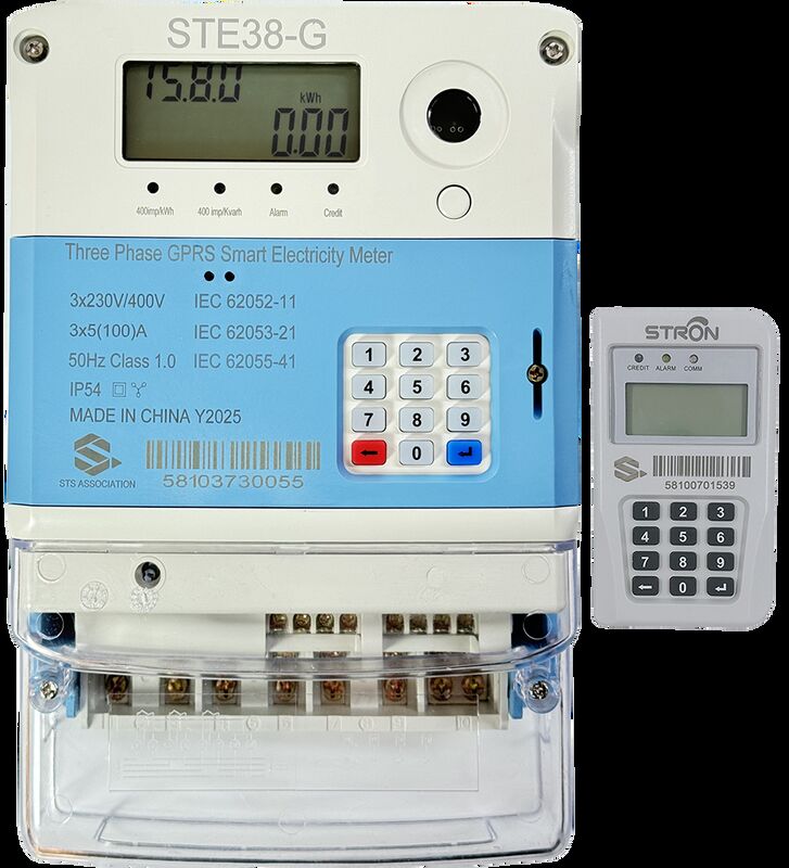 Class 1 Accuracy Smart Prepaid Electricity Meter Single Phase Energy Metering Solution for Power Management