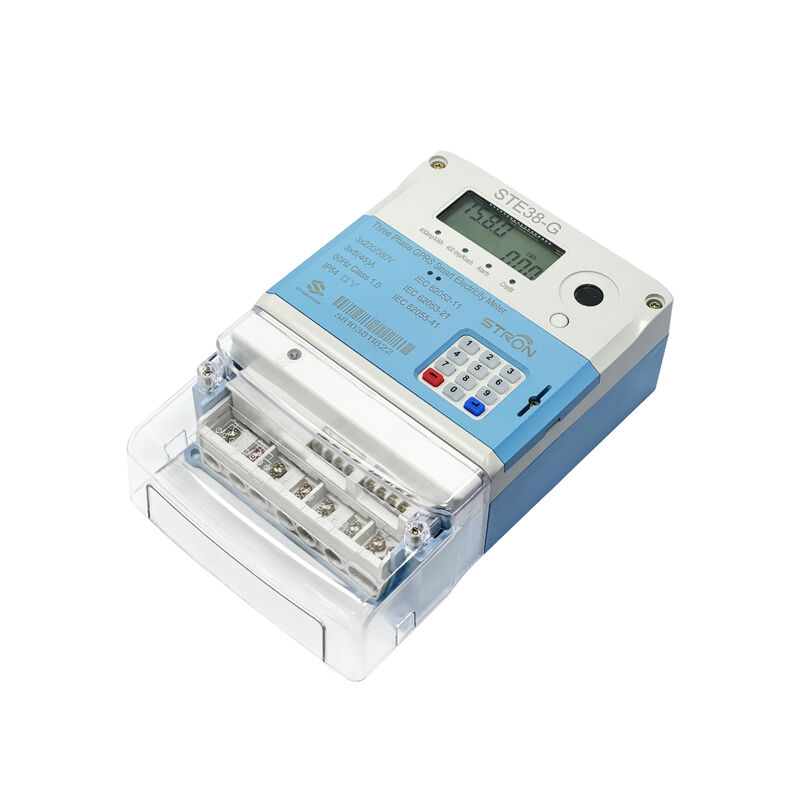 STS Smart Prepaid Electricity Meter Featuring Real Time Alerts and Automated Disconnection to Prevent Energy Theft and Overuse