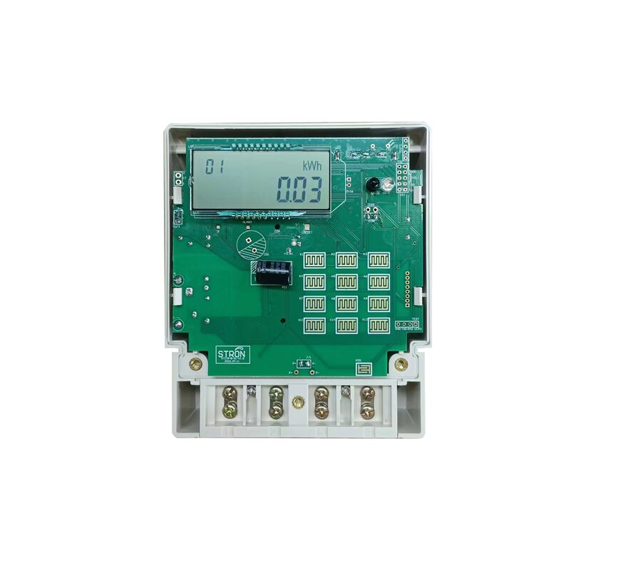 Vente à chaud STS monophase M-PESA clavier Smart compteur d'électricité prépayé avec écran LCD classe 1.0 système de vente de précision