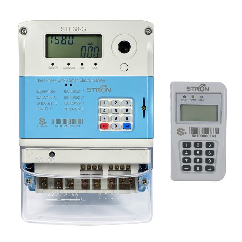 Compteur électrique intelligent à affichage LCD, idéal pour la consommation, parfait pour les audits énergétiques et les solutions de gestion de la demande.