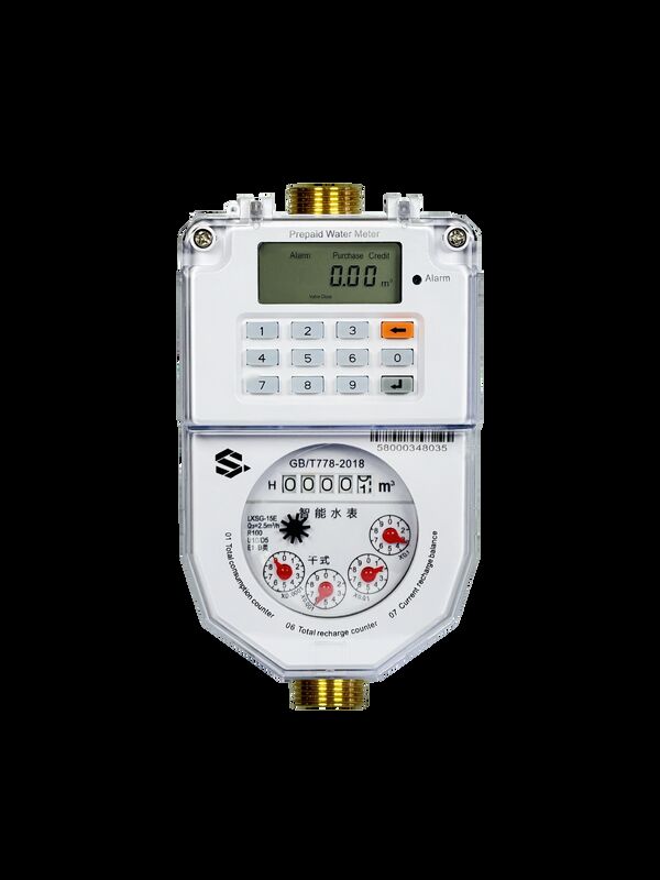 Stronsmart Factory Direct R100 STS compteur d'eau intelligent prépayé en acier inoxydable