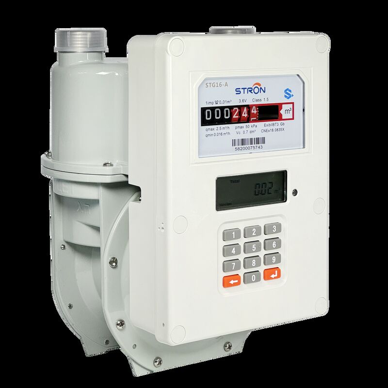 Good Quality Cheap G1.6 STS Integrated Keypad Prepayment Prepaid Gas Meter with IC Card APP Recharge and Anti-Tamper