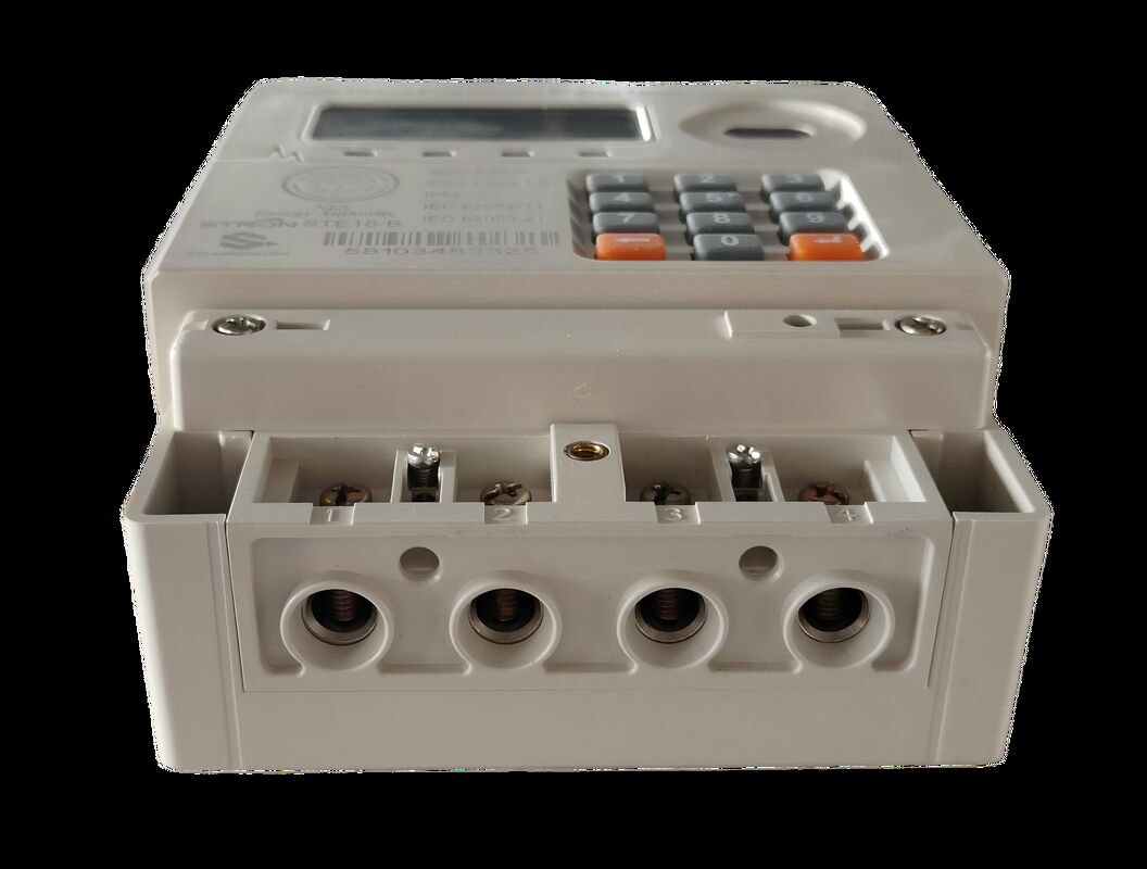 Type de jeton prépayé pour compteur électrique intelligent prépayé intégré avec capacité illimitée et logiciel de vente Stronpay prenant en charge l'énergie