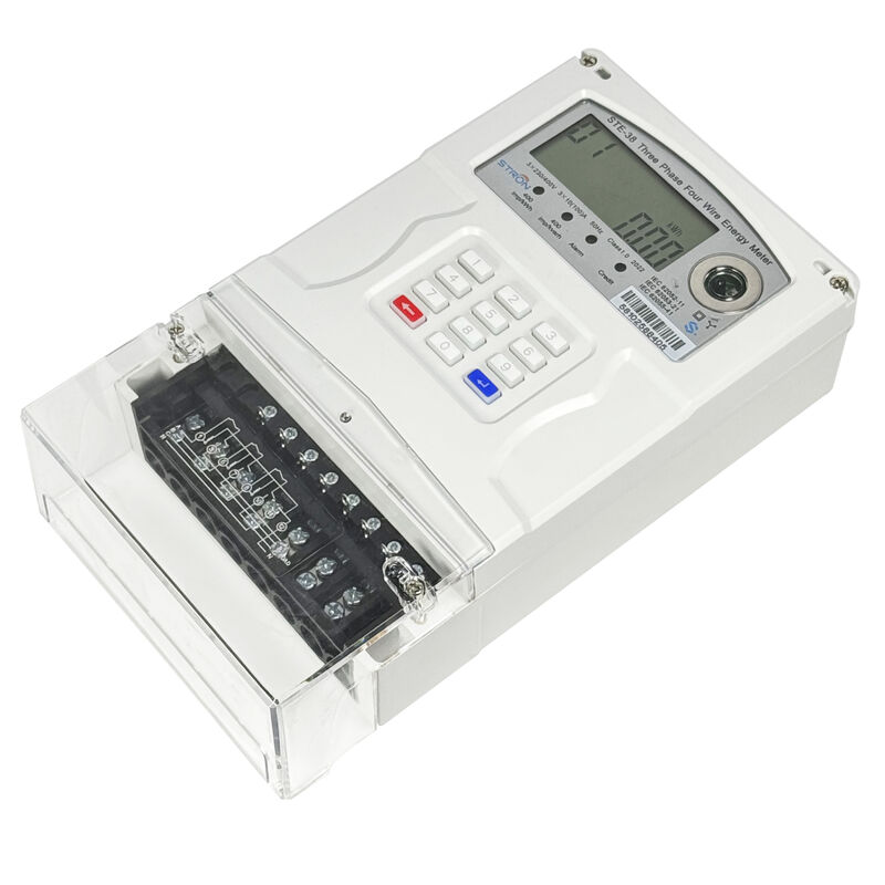 Compteur électrique intelligent prépayé conçu pour répondre aux normes internationales IEC et ISO, garantissant des performances et une durabilité constantes