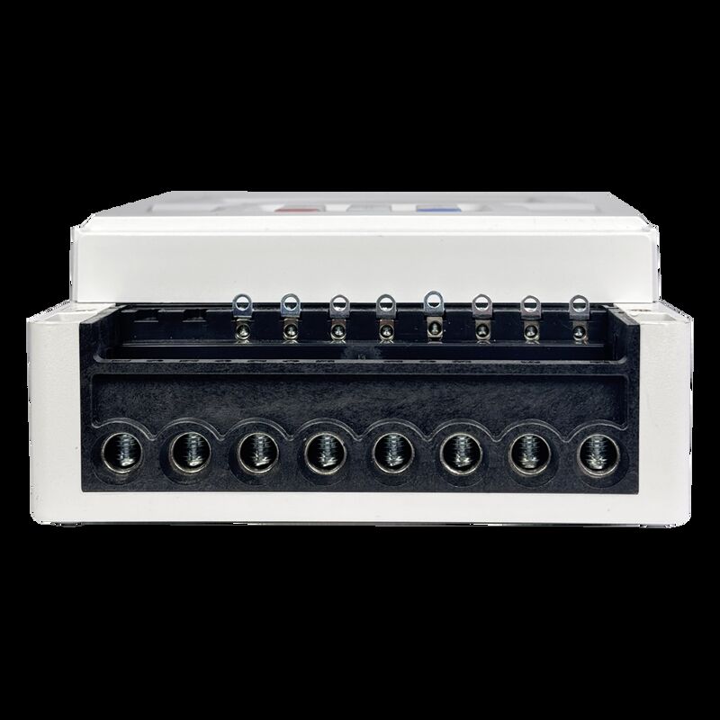 Compteur électrique intelligent prépayé doté d'une puce de mesure de haute précision et de composants clés de marques internationales pour le fonctionnement