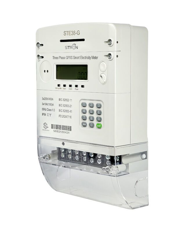 Compteur d'électricité intelligent prépayé offrant une conception modulaire pour des mises à niveau et un fonctionnement durable à long terme avec protection IP54