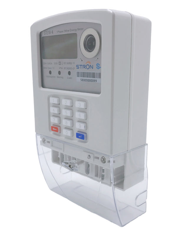 Compteur d'énergie prépayé à trois phases avec clavier SmartPay Trio 3800 avec fréquence 50/60Hz