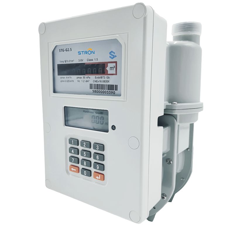Compteur de débit portatif de gaz de STS 2.5m3/H 1.2L avec le cas en aluminium