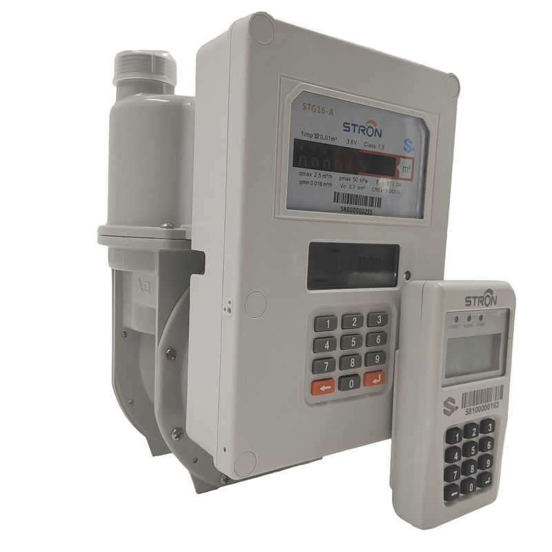 Salaire futé portatif de G4 2dm3 comme vous allez mètre pour la mesure de consommation de gaz
