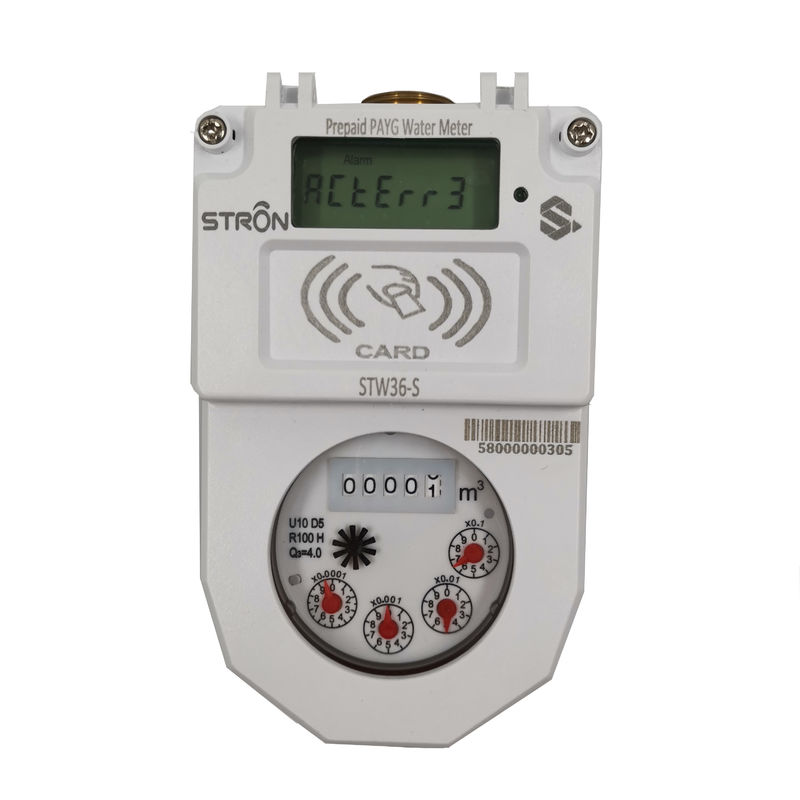 Mètre d'eau sec d'ISO4046 IP68, mètre d'écoulement d'eau de R100 Digital