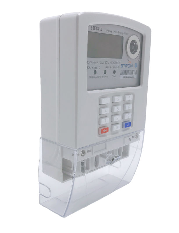 LORA-RF a dédoublé l'Anti-bourreur standard de STS de clavier numérique que la fonction a payé d'avance le mètre de l'électricité de Smart monophasé avec CIU