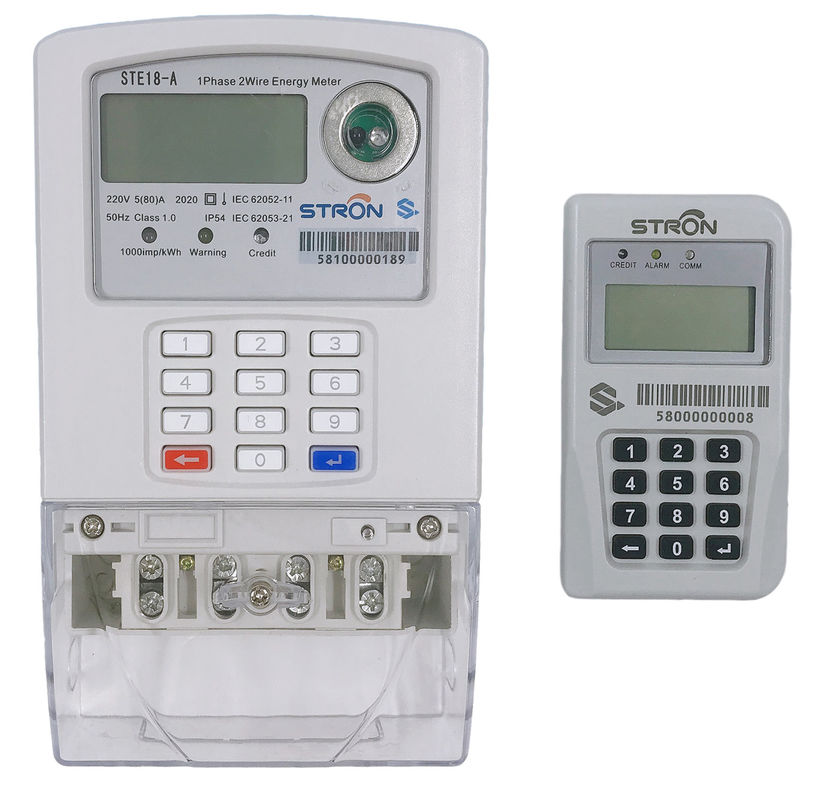 LORA-RF a dédoublé l'Anti-bourreur standard de STS de clavier numérique que la fonction a payé d'avance le mètre de l'électricité de Smart monophasé avec CIU