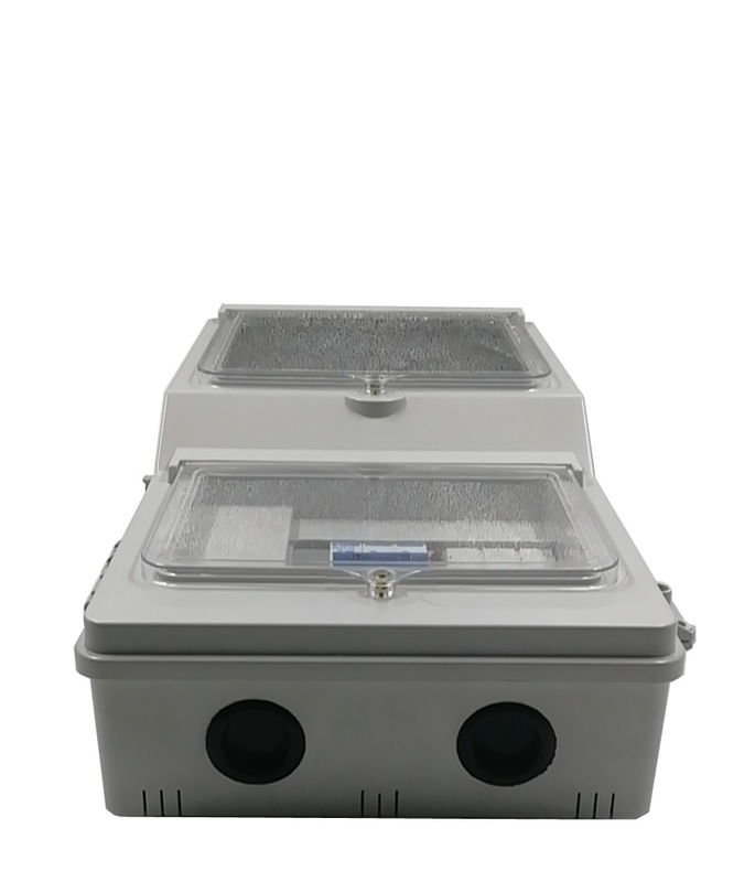 Anti boîte extérieure UV de mètre de 3 phases, L519.1mm Cabinet de mètre de 3 phases
