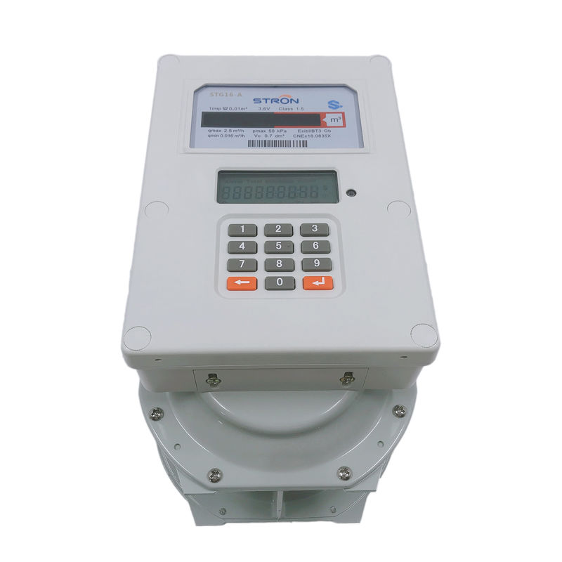 1.6m3/H a lu le compteur à gaz résidentiel, le salaire ISO9001 comme vous allez gaz et mètre électrique