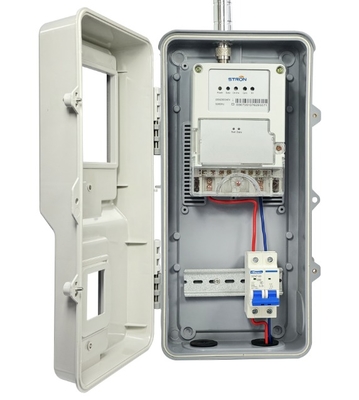 Unité de concentration de données AMI STRON STC18-A Unité 300 Capacité de compteur intelligent LoRa-RF GPRS IP54 Pour la gestion des données