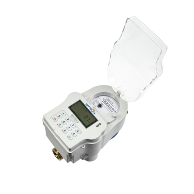 DN15/DN20/DN25 Compteur d'eau d'entrée prépayé avec système de vente Stronpay et unité de mesure en mètres cubes