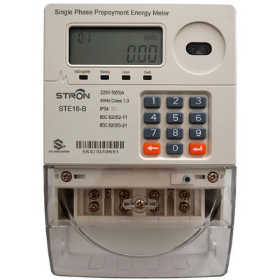 Compteur électrique prépayé avec communication avancée LORA-RF Compteur intelligent électrique