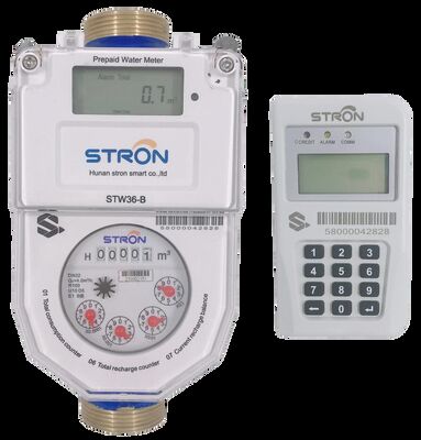 Compteur d'eau intelligent 0°C-50°C, plage de mesure 0-999999 litres, pression de fonctionnement ≤1,6 MPa, solution pour la gestion des ressources en eau