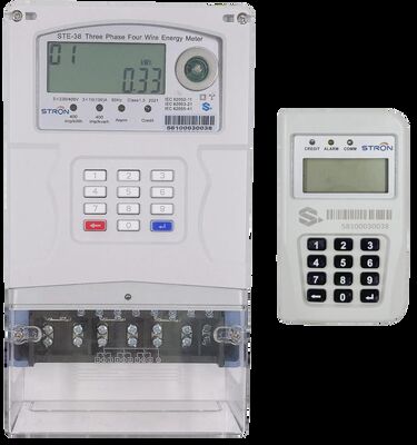 IP54 Smart Prepaid Electricity Meter Single Phase Electricity Monitoring Device for Energy Consumption Tracking and Control