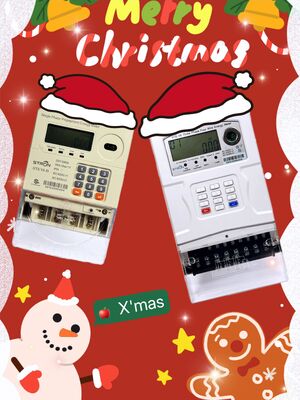 WiFi STS Standard AMI compteur intelligent en trois phases avec des options de paiement Alipay Solutions d'intégration