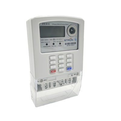 Connexion monophasé de clavier numérique de STS automatiquement/mètre payés d'avance standard électricité de séparation