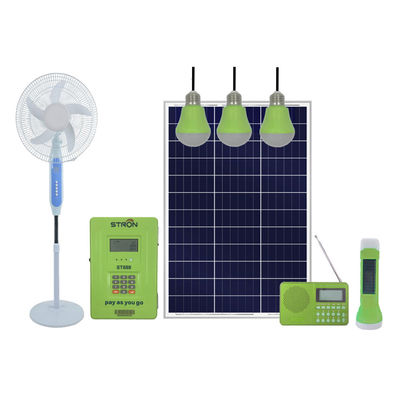Systèmes solaires résidentiels de 30 watts, Système solaire portable à domicile de 60 Hz