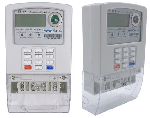 Le type STS de clavier numérique a payé d'avance le mètre de l'électricité monophasé de LORA-RF avec IP54 imperméable
