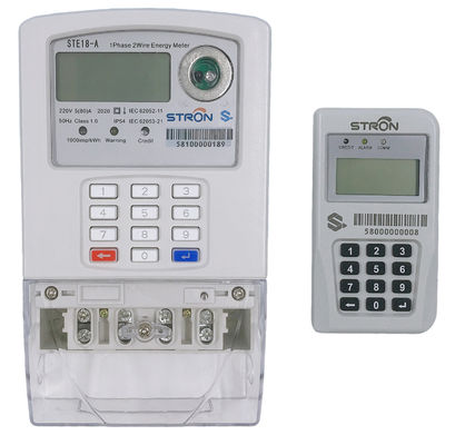 LORA-RF a dédoublé l'Anti-bourreur standard de STS de clavier numérique que la fonction a payé d'avance le mètre de l'électricité de Smart monophasé avec CIU