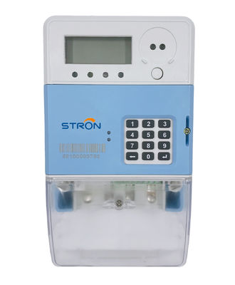 Le monophasé Smart de 60HZ 8kV a payé d'avance la norme de STS de mètre de l'électricité