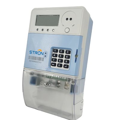 Le monophasé RS232 900MHz Smart a payé d'avance le mètre de l'électricité imperméable