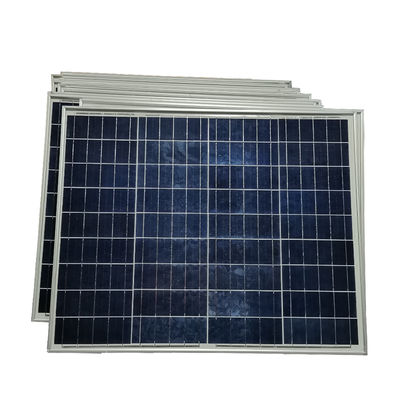 Panneaux solaires polycristallins résidentiels, système de panneaux solaires ménagers de 50 W