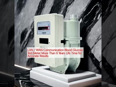 LAN / WAN Communication Glucomètre de test sanguin Plus de 6 ans Durée de vie pour des résultats précis