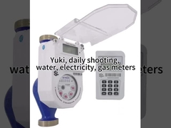 Compteur électrique prépaid intelligent à trois phases économe en énergie avec affichage numérique